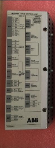 ABB DCS ACS 600 โมดูล MultiDrive หน่วยควบคุมไดรฟ์ PLC อะไหล่ NDCU-51C