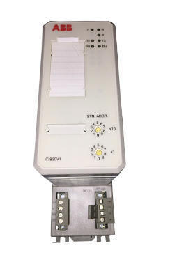 ABB CI820V1 อินเตอร์เฟซการสื่อสารที่เหลือใช้สําหรับระบบ I/O ความเร็วสูง S800